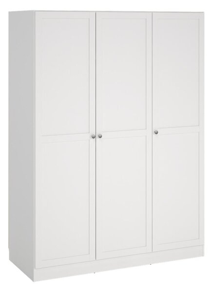 Biela šatníková skriňa 147x200 cm Billund – Tvilum