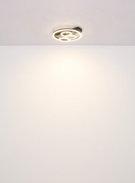 Globo 48040-40 - LED stmievateľné stropné svietidlo DARRYL I 40W/230V pr. 35x33 cm + diaľkové ovládanie