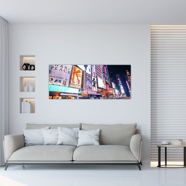 Obraz - New York Theater District (120x50 cm)