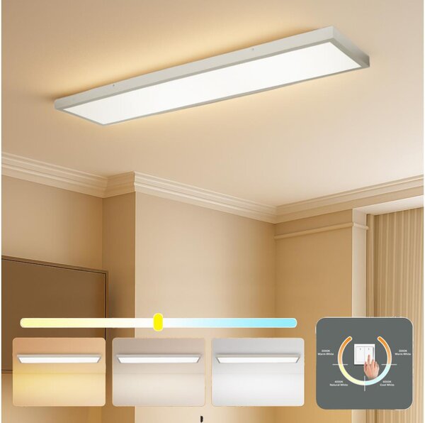 Brilagi - LED kúpeľňové svietidlo FRAME LED/50W/230V 3000/4000/6000K 120x30 IP44