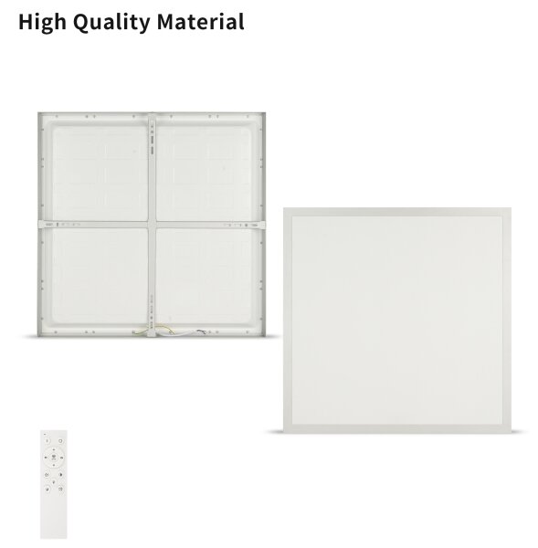 Brilagi - LED stmievateľné kúpeľňové svietidlo FRAME SMART LED/50W/230V 60x60 IP44 + diaľkový ovládač