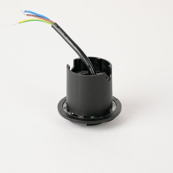 Brilagi - LED vonkajšie zapustené nájazdové svietidlo GROUNDRAY LED/1W/230V čierne IP67