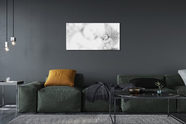 Obraz na plátne spiace anjel 100x50 cm