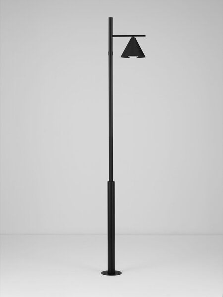 Vonkajšia stojaca lampa Orix čierna 1x12 W