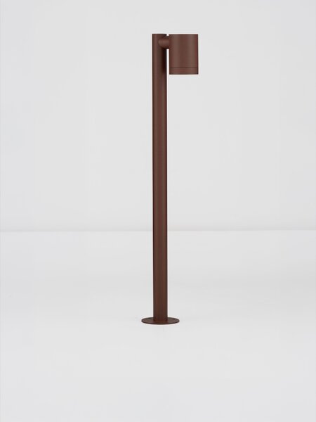 Vonkajšia stojaca lampa Vilua kortenová 1x10 W