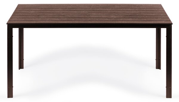 ModernHome Záhradný stôl 156 x 78 cm Hnedý