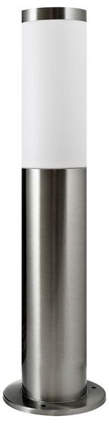 LED RGBW stmievateľná vonkajšia lampa LIVIA 1xE27/6,5W/230V 45 cm IP44 strieborná