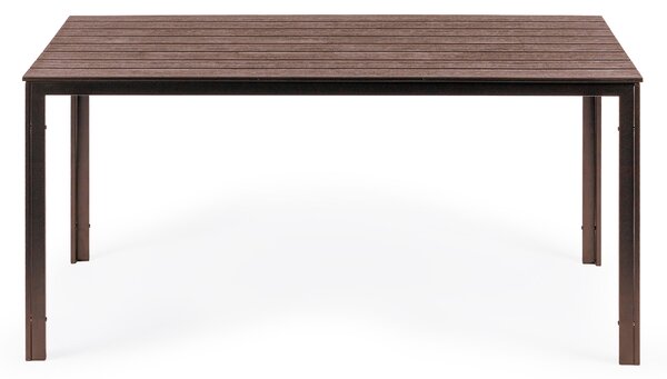 ModernHome Záhradný stôl 156 x 78 cm Hnedý