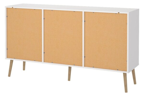 Biela nízka komoda 149x82 cm Bodo – Tvilum