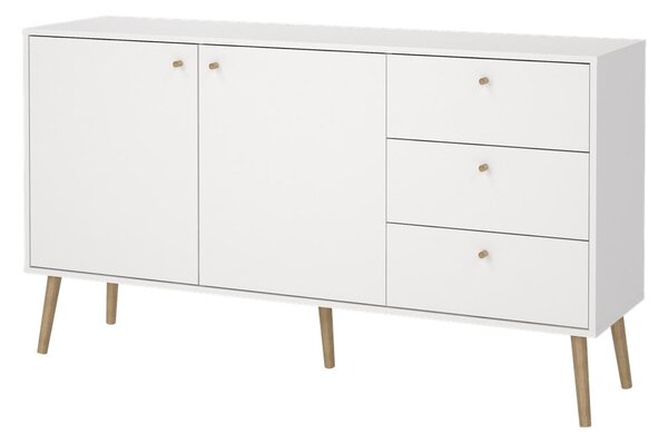 Biela nízka komoda 149x82 cm Bodo – Tvilum