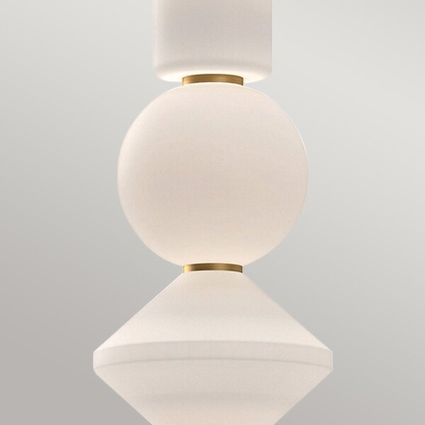 Alora Mood ALM-BIJOU-P3-GD - LED luster na lankách BIJOU LED/20W/230V 3000K zlatý