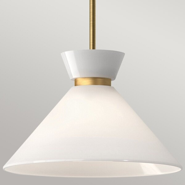Alora Mood ALM-HALSTON-P-M-GD - Luster na tyči HALSTON 1xE27/60W/230V zlatý