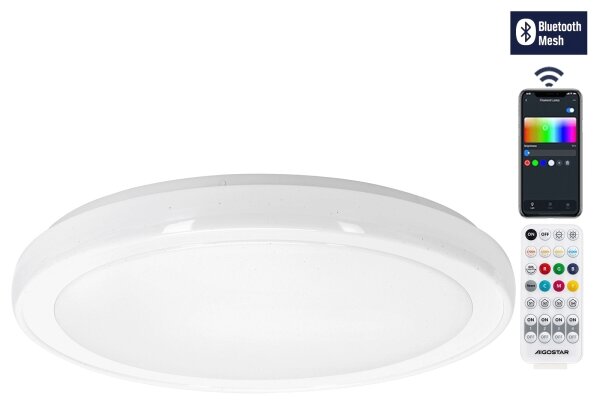 Aigostar - LED stropné svietidlo LED/36W/230V + diaľkové ovládanie