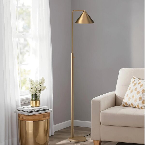 Alora Mood ALM-REMYCK-FL-GD - Stojacia lampa REMYCK 1xE27/60W/230V zlatá