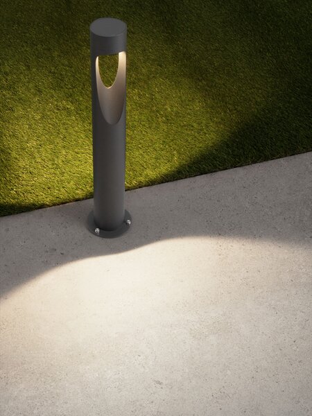 Vonkajšia stojaca lampa Row antracitová 7 W – Sivá (9100921)
