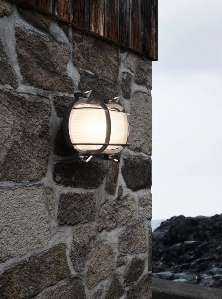 Nordlux - Vonkajšie nástenné svietidlo HELFORD 1xE27/12,5W/230V IP64 sivé