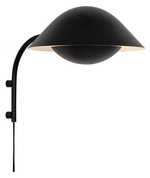 Nordlux - Nástenné svietidlo FREYA 1xE14/40W/230V čierna