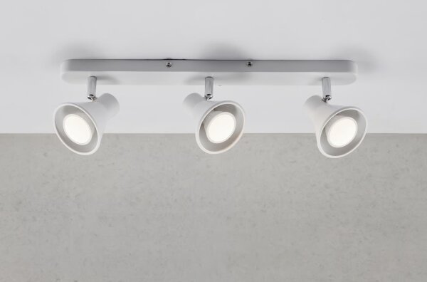 Nordlux - Bodové svietidlo EIK 3xGU10/35W/230V biela