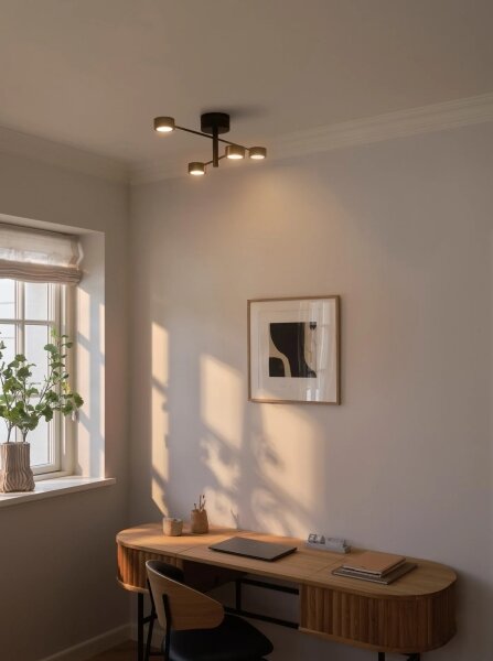 Nordlux - LED Prisadený luster CLYDE 4xLED/4W/230V