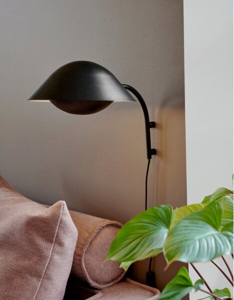Nordlux - Nástenné svietidlo FREYA 1xE14/40W/230V čierna