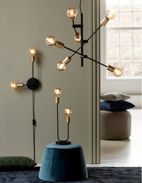 Nordlux - Závesný luster na lanku JOSEFINE 6xE27/25W/230V