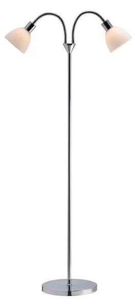 Nordlux - Stojacia lampa RAY 2xE14/25W/230V lesklý chróm