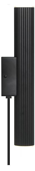Nordlux - Nástenné svietidlo VICO 2xGU10/5W/230V čierne