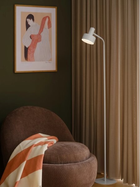 Nordlux - Stojacia lampa MATIS 1xE27/15W/230V biela