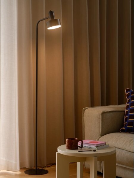 Nordlux - Stojacia lampa MATIS 1xE27/15W/230V čierna