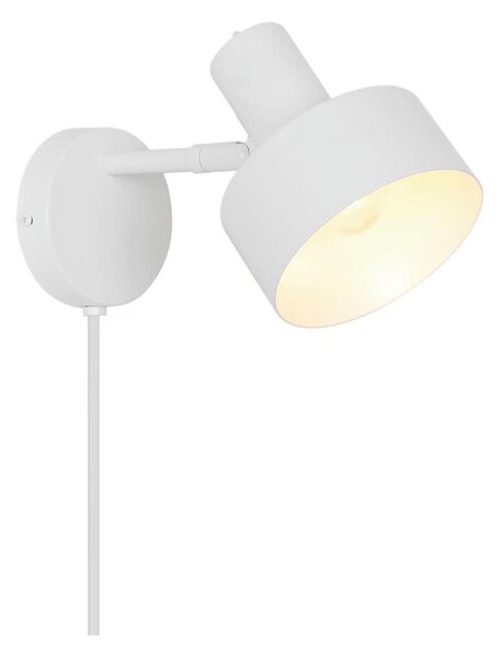 Nordlux - Nástenné svietidlo MATIS 1xE27/15W/230V biela
