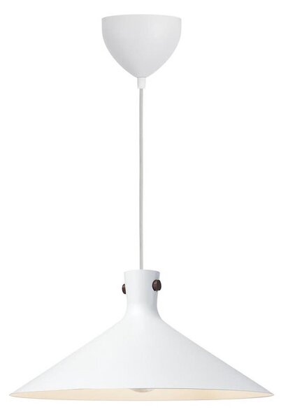 Nordlux - Závesné svietidlo na lanku DORINA 1xE27/60W/230V biela pr. 45 cm