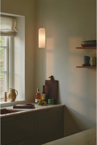 Nordlux - Závesný luster MIELLA na lanku 1xE27/25W/230V biely