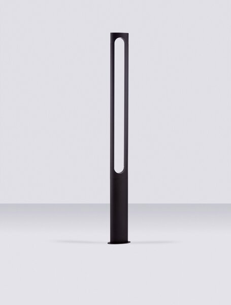 Vonkajšia stojaca lampa Eta tmavo antracitová 21 W
