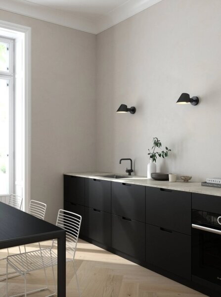 DFTP by Nordlux - Nástenné svietidlo STAY 1xE27/60W/230V čierne