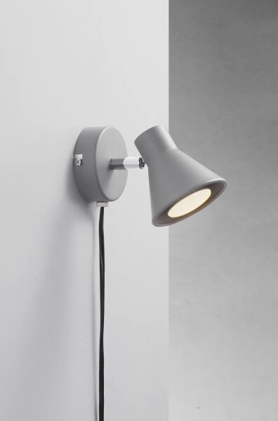 Nordlux - Nástenné svietidlo EIK 1xGU10/35W/230V sivé