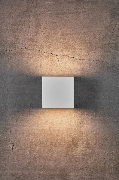 Nordlux - LED stmievateľné nástenné svietidlo TURN LED/13,8W/230V biela