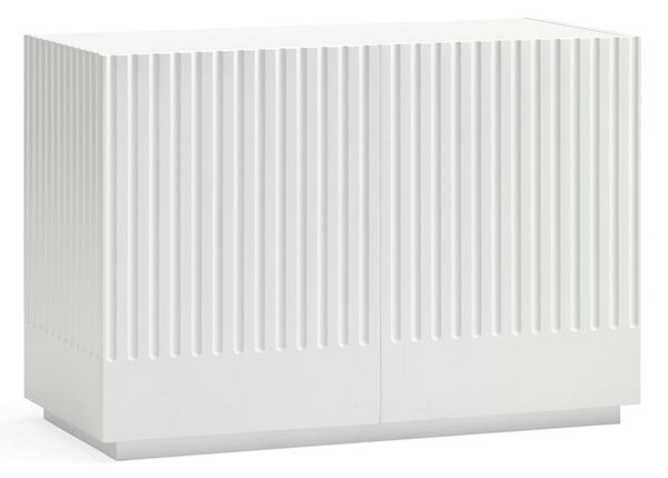 Biela nízka komoda 100x70 cm Doric – Teulat