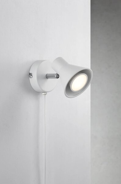 Nordlux - Nástenné svietidlo EIK 1xGU10/35W/230V biela