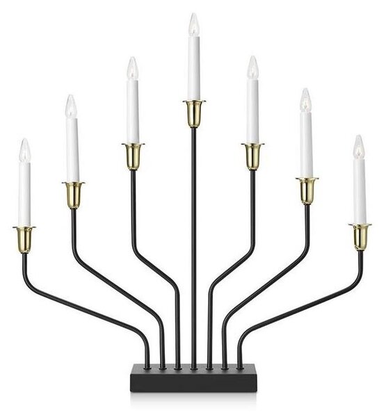 Markslöjd 705758 - Vianočný svietnik BROSA XL 7xE10/3W/230V