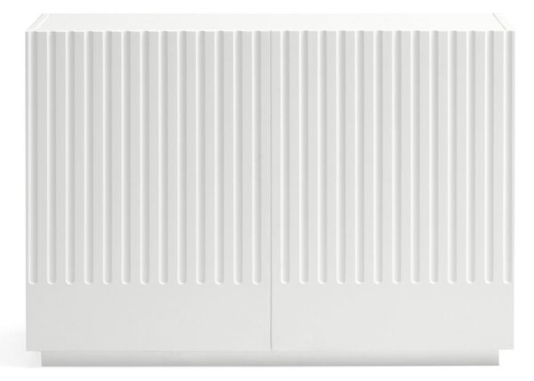Biela nízka komoda 100x70 cm Doric – Teulat