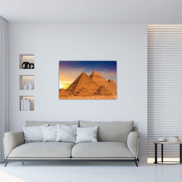 Obraz - Egyptské pyramídy (90x60 cm)