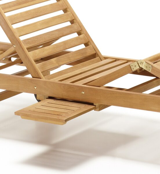 Estila Štýlové lehátko z dreva Jardin