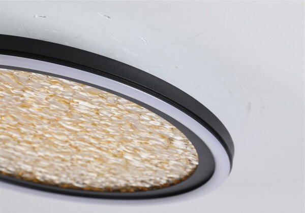Searchlight 31908-300GO - LED stropné svietidlo LUNA LED/21W/230V priemer 30 cm