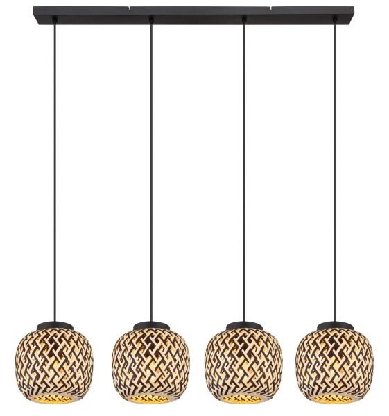 Globo 15766-4H - Luster na lanku COLLY 4xE27/15W/230V