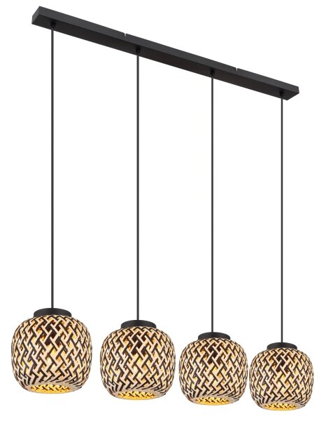 Globo 15766-4H - Luster na lanku COLLY 4xE27/15W/230V