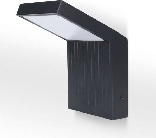 Brilagi - LED vonkajšie nástenné svietidlo RIANO LED/8W/230V antracit IP65