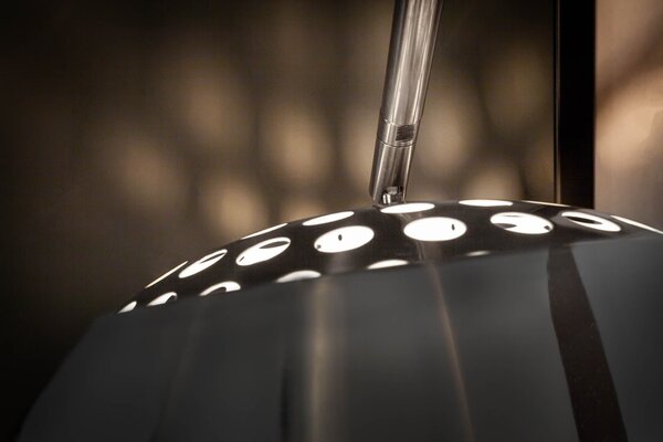 Estila Dizajnová moderná stojaca lampa Big Bow II 170-205 cm chróm