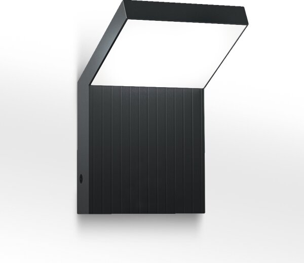 Brilagi - LED vonkajšie nástenné svietidlo RIANO LED/8W/230V antracit IP65