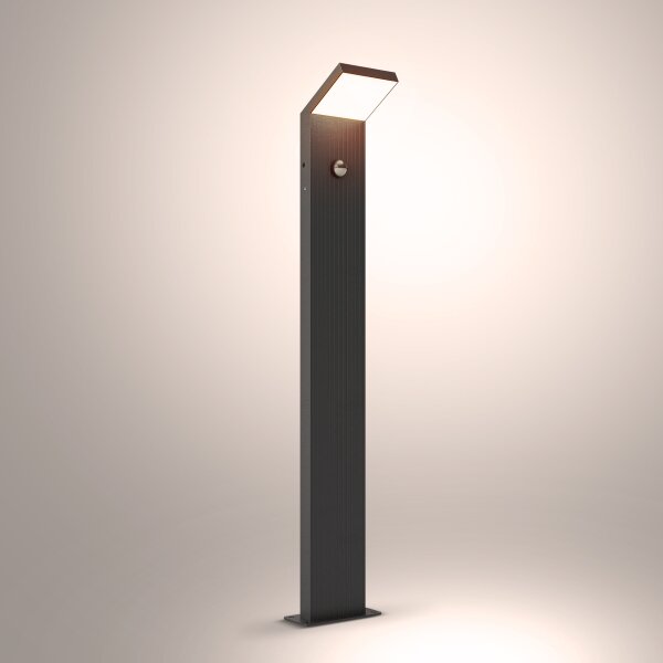Brilagi - LED vonkajšie svietidlo so senzorom RIANO LED/8W/230V antracit IP65 80 cm