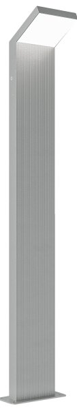 Brilagi - LED vonkajšia lampa RIANO LED/8W/230V strieborná IP65 80 cm